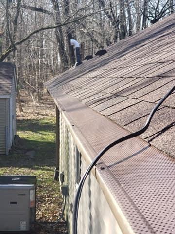 Pest-Blok exclusion material installation by Critter Wranglers